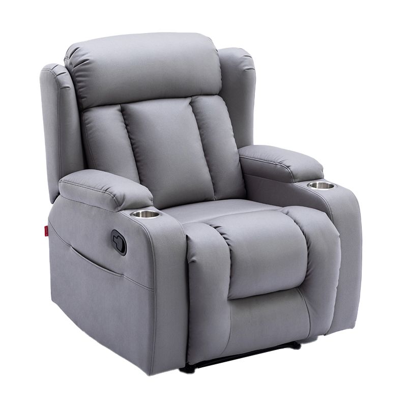 Modern Fux Leather Club Club Recliner Massage Home Theater Recliner