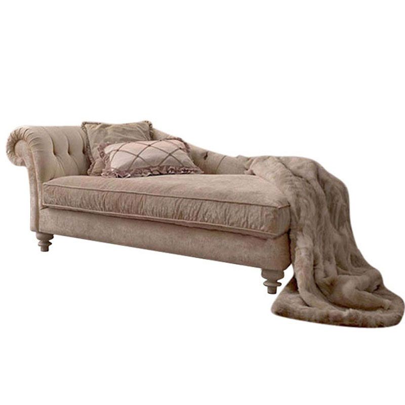 Scandinavian Upholstered Chaise Lounge Couch Fabric Chaise Lounge Chair Clearhalo 'Chairs & Seating' 'Chaise Lounge' 'chaise_lounge' 'furn' 'furn_chaise_lounge' 'Furniture' 'Living Room Furniture' 1200x1200_f5e11633-c6f5-4040-adcd-3a75400f7fa8