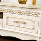 Glam Media Console Marble Open Shelving TV Stand for Living Room Clearhalo 'furn' 'furn_tv_stands_entertainment_centers' 'Furniture' 'Living Room Furniture' 'TV Stands & Entertainment Centers' 'TV Stands & Media Storage Furniture' 'tv_stands_entertainment_centers' 1200x1200_f5e33bba-7b6f-4a8b-92f2-5330b9f6f2e7