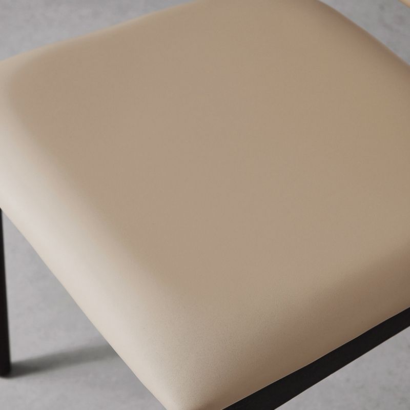 Contemporary Style Side Chair Wood Open Back Dining Room Chair for Brasserie Clearhalo 'Dining Chairs' 'Dining Tables & Seating' 'dining_chair' 'furn' 'furn_dining_chair' 'Furniture' 'Kitchen & Dining Furniture' 1200x1200_f5e56756-fca1-4a07-87d9-c0ea4d45841e