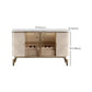 Glam Style Credenza Stone Buffet Stand with Cabinets and Drawers Clearhalo 'buffet_sideboard' 'Buffets & Sideboards' 'furn' 'furn_buffet_sideboard' 'Furniture' 'Kitchen & Dining Furniture' 1200x1200_f5e637d8-f641-45b0-99c6-c3d12cd406c8