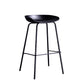 Contemporary Metal Counter Height Stools Low Back Bar Stool with Footrest Clearhalo 'Bar Furniture' 'Bar Stools' 'bar_stools' 'furn' 'furn_bar_stools' 'Furniture' 'Kitchen & Dining Furniture' 1200x1200_f5e65ebb-5193-480b-ac57-66f960dfa0a2