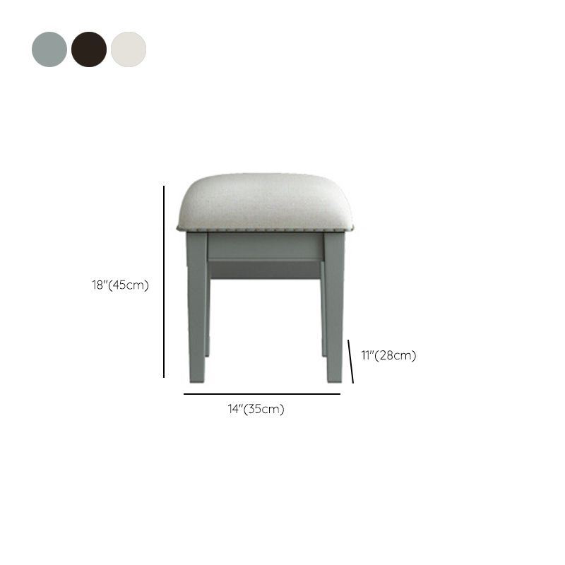 Traditional 3-Drawer Wood Dressing Table with Mirror Makeup Vanity Stool Clearhalo 'Bedroom Furniture' 'furn' 'furn_makeup_vanities' 'Furniture' 'Makeup Vanities' 'makeup_vanities' 1200x1200_f5e77f1c-f831-4f02-8b9c-bb525647d556