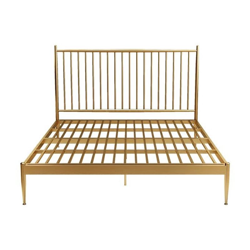Modern Open-Frame Bed Iron Rectangular Standard Bed with Metal Legs Clearhalo 'Bedroom Furniture' 'Beds' 'furn' 'furn_beds' 'Furniture' 1200x1200_f5e8312e-fb02-4479-8e27-f29b20b8c2d0