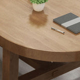 29.25-inch Height Industrial Writing Desk Oval Solid Wood Office Desk Clearhalo 'furn' 'furn_office_desk' 'Furniture' 'Office Desks' 'Office Furniture' 'office_desk' 1200x1200_f5ec1588-002f-4b3c-92ff-792b970a1063