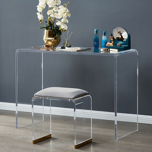 Modern Make-up Vanity Standing Glass Bedroom Makeup Vanity for Bedroom