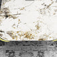 Glam Sintered Stone Dining Table Pedestal Base Casual Dining Table for Dining Room