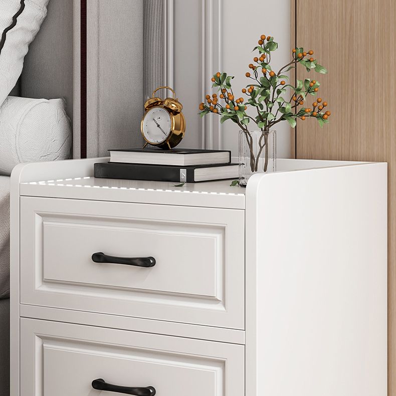 Holz Akzenttisch Nachttisch mit Schubladen Nachttisch mit Beinen