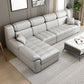 Contemporary Left Hand Facing Sectional 4-Seater Sofa with Pillow Back Cushions Clearhalo 'furn' 'furn_sectionals' 'Furniture' 'furniture_sectionals' 'Living Room Furniture' 'Sectionals' 1200x1200_f5f01b6c-a325-408a-bfb2-5a163db79e29
