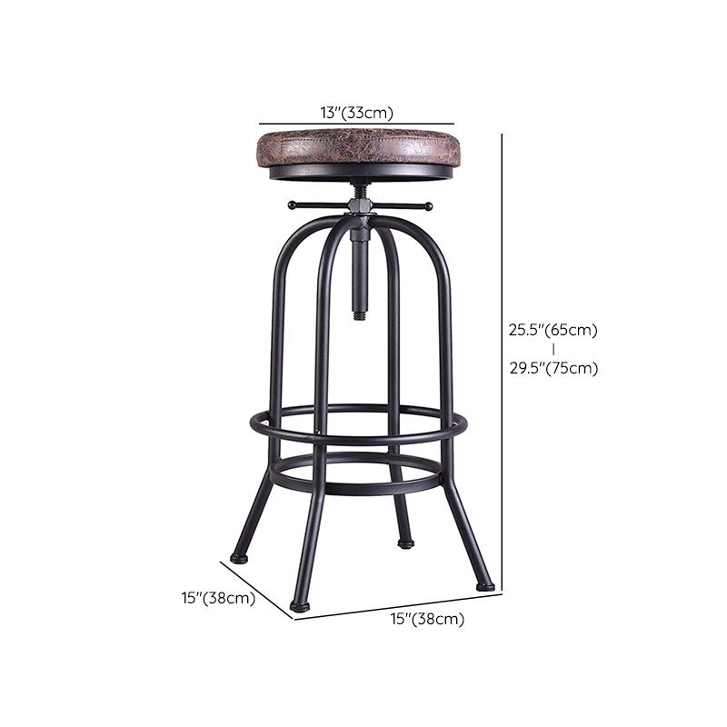 Tableros de barras industriales taburetes de barra de altura ajustable con base de metal