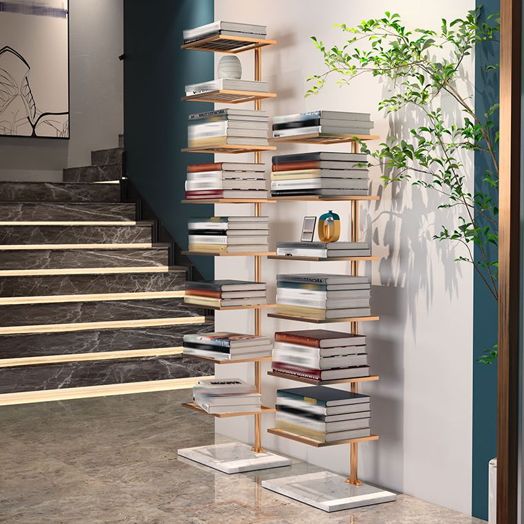 Modern Style Open Bookshelf Metal Etagere Shelf Bookcase for Home Clearhalo 'Bookcases' 'furn' 'furn_bookcases' 'Furniture' 'furniture_bookcases' 'kitchen' 'kitchen_bookcases' 'Living Room Furniture' 'Office Furniture' 1200x1200_f5f2bd75-3228-4b12-847b-d4ae2a89b1e7