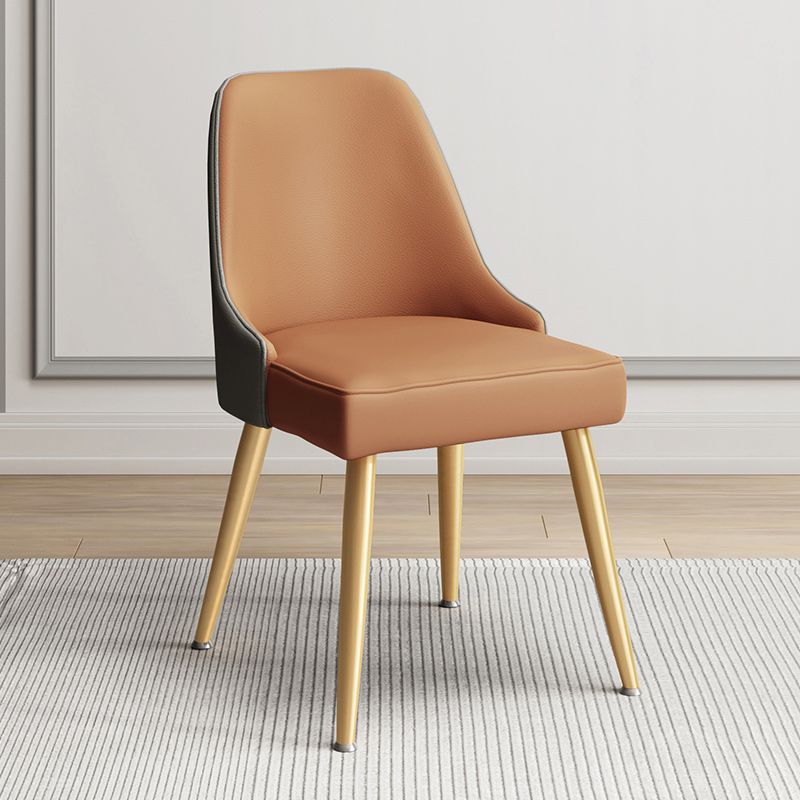 Glam Velvet Side Chair Parsons Upholstered Side Chair for Dining Room Clearhalo 'Dining Chairs' 'Dining Tables & Seating' 'dining_chair' 'furn' 'furn_dining_chair' 'Furniture' 'Kitchen & Dining Furniture' 1200x1200_f5f2de70-dba9-4576-85b1-987f73de6f6e