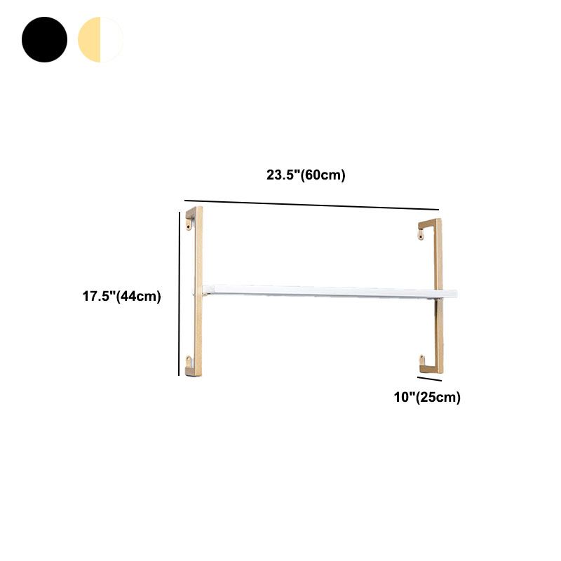 Industrial Wall Unit Bookshelf Metal Frame Solid Wood Shelf Bookshelf Clearhalo 'Bookcases' 'Furniture' 'furniture_bookcases' 'kitchen' 'kitchen_bookcases' 'Living Room Furniture' 'Office Furniture' 1200x1200_f5f3072c-8a63-4076-a411-3a78ef4656c4