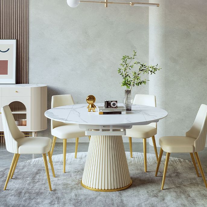 Nordic Style 1/4/5/7 Pieces Dining Sintered Stone Dining Table Set for Kitchen Clearhalo 'Dining Room Sets' 'Dining Tables & Seating' 'dining_room_set' 'furn' 'furn_dining_room_set' 'Furniture' 'furniture_dining_room_set' 'Kitchen & Dining Furniture' 1200x1200_f5f60616-7597-428f-8b27-de1cb648bb99