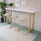 Wood Top Bar Dining Table Traditional Luxury Rectangle Bar Table with Sled Base Clearhalo 'Bar Furniture' 'Bar Tables' 'bar_tables' 'furn' 'furn_bar_tables' 'Furniture' 'furniture_bar_tables' 'Kitchen & Dining Furniture' 1200x1200_f5faa788-6344-4f1a-9c5b-8fc663465964