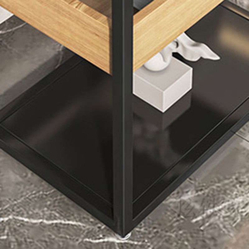 Offener Aufbewahrungskabinett moderner Bett Nachttisch für Schlafzimmer