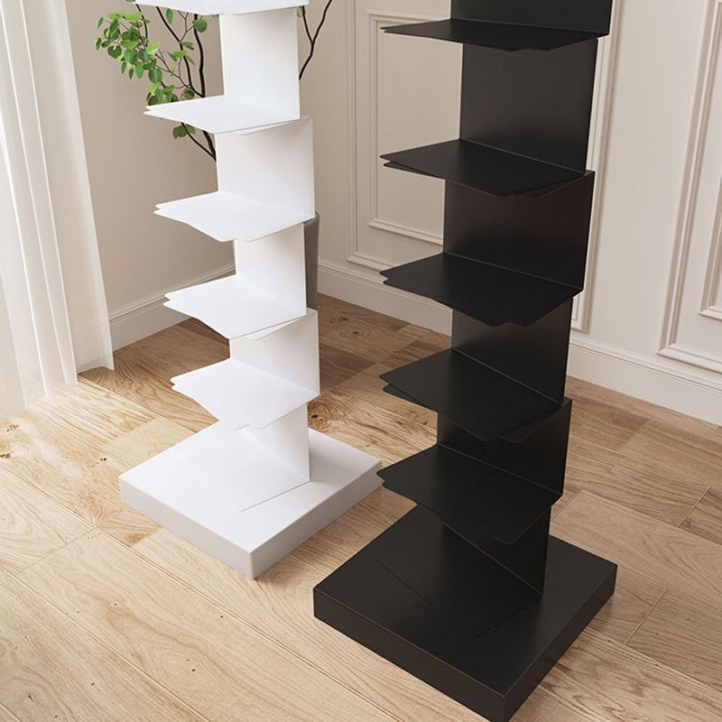 Modern Stainless Steel Bookshelf Vertical Shelf Bookcase for Study Room Clearhalo 'Bookcases' 'furn' 'furn_bookcases' 'Furniture' 'furniture_bookcases' 'kitchen' 'kitchen_bookcases' 'Living Room Furniture' 'Office Furniture' 1200x1200_f603fcf9-e2bb-4fcb-aaf5-d78b927f05d5