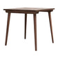 Square 4 Legs Industrial Dining Table Wood Color Fixed Table with Pinewood Solid Wood Clearhalo ' dining_table' 'Dining Tables & Seating' 'Dining Tables' 'furn' 'furn_dining_table' 'Furniture' 'furniture_dining_table' 'Kitchen & Dining Furniture' 'kitchen&dining_furn' 'kitchen' 'kitchen_dining_table' 1200x1200_f6040c5c-34a4-4c91-afda-da516b33d0b3