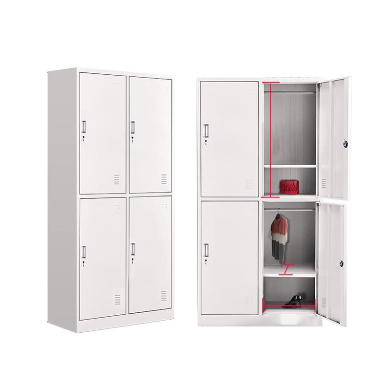 Contemporary Style Wardrobe Steel Home Wardrobe Closet,35.43" D x 16.54" W x 70.87" H