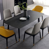 Contemporary Chair Solid Back Dining Room Chair for Dining Room