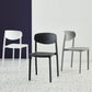 Modern Plastic Indoor-Outdoor Room Side Chairs Open Back Chair Clearhalo ' kitchen&dining_furn' 'Dining Chairs' 'Dining Tables & Seating' 'dining_chair' 'Furniture' 'furniture_dining_chair' 'Kitchen & Dining Furniture' 'kitchen' 1200x1200_f60a2bd1-310e-4f6c-b222-a60ccab2a502