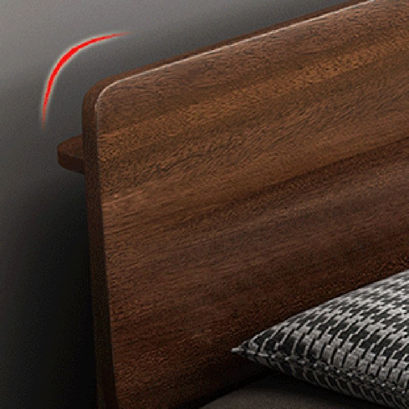 Fandinavo in legno di legno in legno di legno per camera da letto