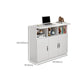 Contemporary Style Rectangle Wood Bar Height Pub Table for Kitchen