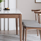 Rectangle Mid-Century Modern Dining Table White Sintered Stone Table with 4 Ash Solid Wood Legs Clearhalo ' dining_table' 'Dining Tables & Seating' 'Dining Tables' 'furn' 'furn_dining_table' 'Furniture' 'furniture_dining_table' 'Kitchen & Dining Furniture' 'kitchen&dining_furn' 'kitchen' 'kitchen_dining_table' 1200x1200_f6119520-b445-453e-925a-29a4d4258322