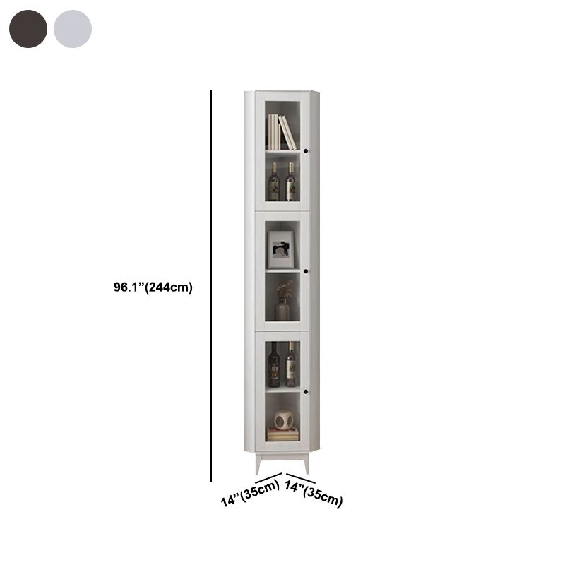 Door Contemporary Side Board Engineered Wood Sideboard for Dining Room