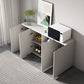 Stello contemporaneo di cabinediettiere bianco 34.6 ".