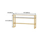 Traditional Luxury Bar Table Rectangle Stone Bar Table with Trestle Base Clearhalo 'Bar Furniture' 'Bar Tables' 'bar_tables' 'furn' 'furn_bar_tables' 'Furniture' 'furniture_bar_tables' 'Kitchen & Dining Furniture' 1200x1200_f617d4ff-30ea-47fd-9a54-71dca1e1f296