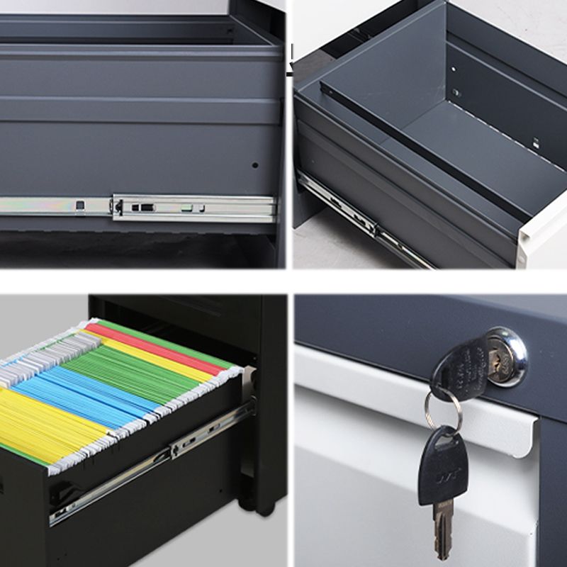 Modern Metal File Cabinet Pure Color Filing Cabinet for Home Office Clearhalo 'Filing Cabinets' 'filling_cabinets' 'furn' 'furn_filling_cabinets' 'Furniture' 'Office Furniture' 1200x1200_f618072c-3273-4e81-942f-57fa40be4cb7