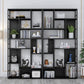 11.81 "W Bibliothèque Style Contemporain Open Back Bookshelf pour Home Office