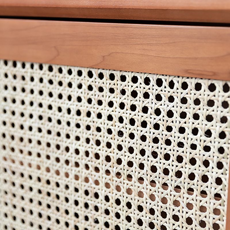 Solid Wood Bed Nightstand Contemporary Night Table with Cabinets Clearhalo 'Bedroom Furniture' 'furn' 'furn_night_stand' 'Furniture' 'night_stand' 'Nightstands' 1200x1200_f61a3675-0e33-4765-a61a-dff8b8f2c1ff