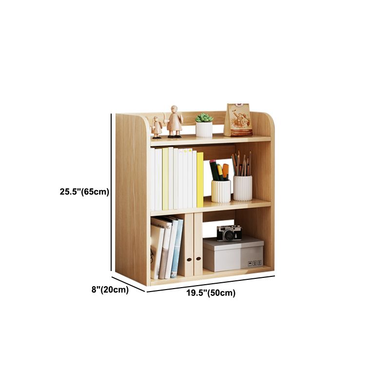 Lichtbruine moderne stijl boekenplank ingenieur houten boekenkast voor thuis