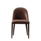 Parsons Side Chair Leather Metal Base Dining Chair for Dining Room Clearhalo 'Dining Chairs' 'Dining Tables & Seating' 'dining_chair' 'furn' 'furn_dining_chair' 'Furniture' 'Kitchen & Dining Furniture' 1200x1200_f61eccdc-1ed1-46c7-9c67-eb34b09bc46c