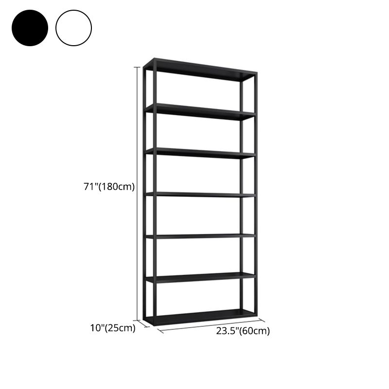 9.84"W Bookshelf Open Back Modern Style Bookcase for Home and Office Clearhalo 'Bookcases' 'furn' 'furn_bookcases' 'Furniture' 'furniture_bookcases' 'Office Furniture' 1200x1200_f61f8b92-2648-468d-9e89-b5a739476312