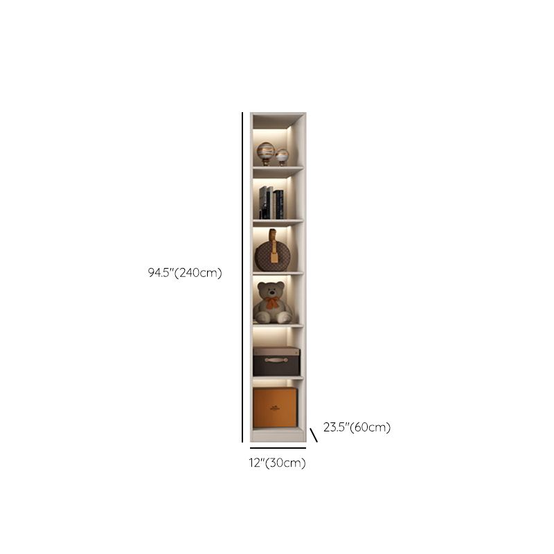 Moderne scharnierende garderobe -kast Wit gemanipuleerde houten garderobe armoire