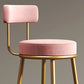 Nordic Velvet Cushion Barstool Gold 4 Legs Bar Stool for Indoor Clearhalo 'Bar Furniture' 'Bar Stools' 'bar_stools' 'furn' 'furn_bar_stools' 'furniture_bar_stools' 'Kitchen & Dining Furniture' 'kitchen&dining_furn' 'kitchen' 'kitchen_furn' Furniture' 1200x1200_f624d9df-9d8e-4e6d-9f14-0d8b0c6bd571
