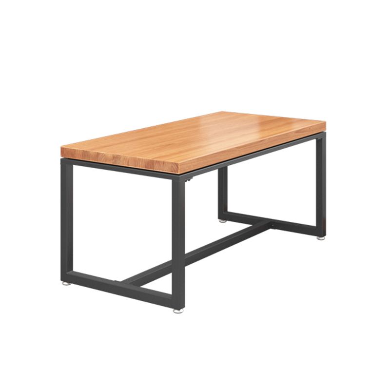 Ensemble de Table à manger rectangulaire, 1/5 pièces, Table et chaises en bois de Style industriel
