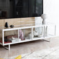 Rectangle Enclosed TV Storage Industrial TV Cabinet with Glass Doors Clearhalo 'furn' 'furn_tv_stands_entertainment_centers' 'Furniture' 'Living Room Furniture' 'TV Stands & Entertainment Centers' 'TV Stands & Media Storage Furniture' 'tv_stands_entertainment_centers' 1200x1200_f62c301c-f72f-453a-ad99-4af7e80f9fbc