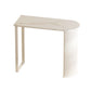 Modern White Marble Table Specialty Double Pedestal Table - 40.55" H Clearhalo 'Bar Furniture' 'Bar Tables' 'bar_tables' 'Furniture' 'furniture_bar_tables' 'Kitchen & Dining Furniture' 1200x1200_f62e104d-9253-4ff1-a45a-d4cc185596b2