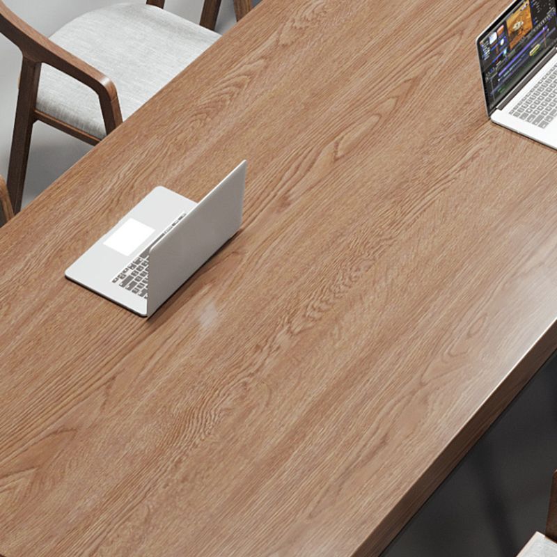 Escritorio de escritura rectangular de madera maciza 29.53 "escritorio de oficina alto de alto