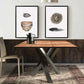 Rectangle Pine Wood Dining Table Industrial Table in Nature with Metal Pedestal Clearhalo ' dining_table' 'Dining Tables & Seating' 'Dining Tables' 'furn' 'furn_dining_table' 'Furniture' 'furniture_dining_table' 'Kitchen & Dining Furniture' 'kitchen&dining_furn' 'kitchen' 'kitchen_dining_table' 1200x1200_f6362891-e012-4293-b393-fafc3f462ef9