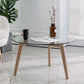 Round Clear Glass Coffee Table Nordic 3 Legs Coffee Cocktail Table Clearhalo 'Coffee & Accent Tables' 'Coffee Tables' 'coffee_tables' 'furn' 'furn_coffee_tables' 'Furniture' 'Living Room Furniture' 1200x1200_f636832d-ffc8-44f3-8eff-7c1c0cce10ac