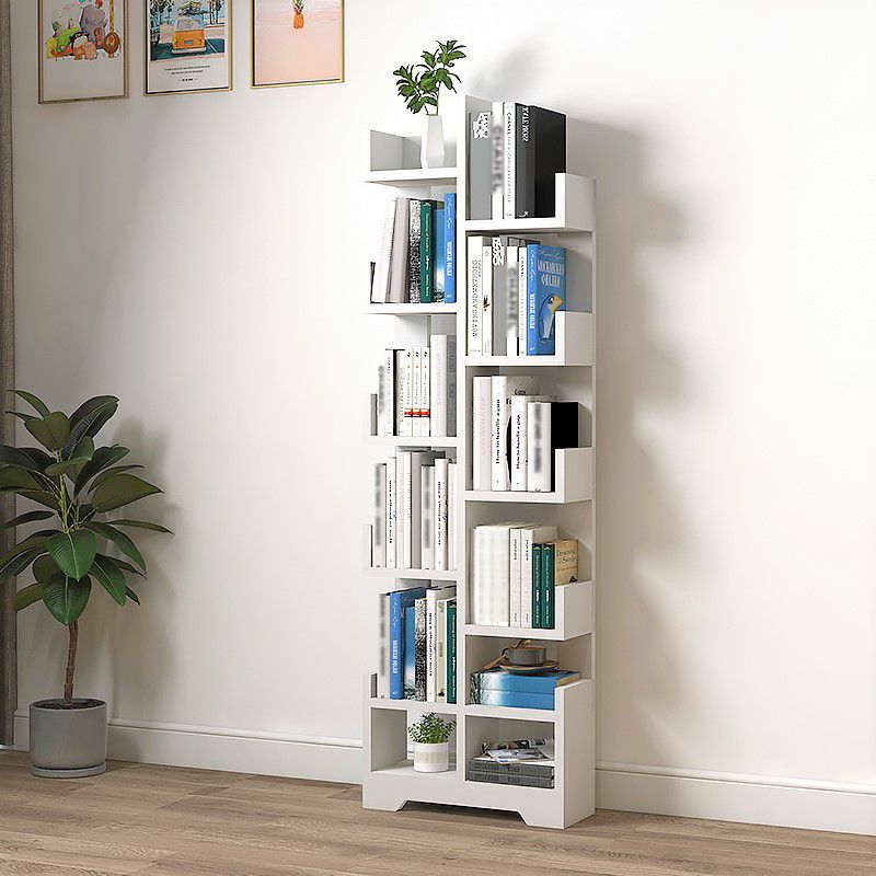 Scandinavian Manufactured Wood Geometric Bookshelf Vertical Open Bookshelf Clearhalo 'Bookcases' 'Furniture' 'furniture_bookcases' 'kitchen' 'kitchen_bookcases' 'Living Room Furniture' 'Office Furniture' 1200x1200_f638a89e-7032-4624-938e-473e86affbf6