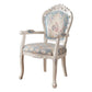 Victorian Upholstered Balcony Side Chair King Louis Back Matte Finish Dining Chair (Set of 2) Clearhalo ' kitchen&dining_furn' 'Dining Chairs' 'Dining Tables & Seating' 'dining_chair' 'furn' 'furn_dining_chair' 'Furniture' 'furniture_dining_chair' 'Kitchen & Dining Furniture' 'kitchen' 1200x1200_f63a2f59-7952-4eff-a1e3-615cb08ccf5f