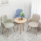 Minimalist Design Fabric Dining Chair for Home Solid Back Arm Side Chair Clearhalo 'Dining Chairs' 'Dining Tables & Seating' 'dining_chair' 'furn' 'furn_dining_chair' 'Furniture' 'furniture_dining_chair' 'Kitchen & Dining Furniture' 1200x1200_f63b5b62-4387-4f49-a2af-72a8abb48652