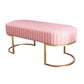 15" W Glam Seating Bench Upholstered Cushioned Entryway Bench Clearhalo 'Benches' 'Chairs & Seating' 'furn' 'furn_benches' 'Furniture' 'Living Room Furniture' 1200x1200_f63c5cd6-67f8-45c8-a628-7b72b834d016