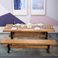 Modern 1/2/3/7 Pieces Dining Set Solid Wood Trestle Indoor Dinette Set Clearhalo 'Dining Room Sets' 'Dining Tables & Seating' 'dining_room_set' 'furn' 'furn_dining_room_set' 'Furniture' 'Kitchen & Dining Furniture' 1200x1200_f63ca5cf-ee71-4f03-b5cc-2edab3ebbb02